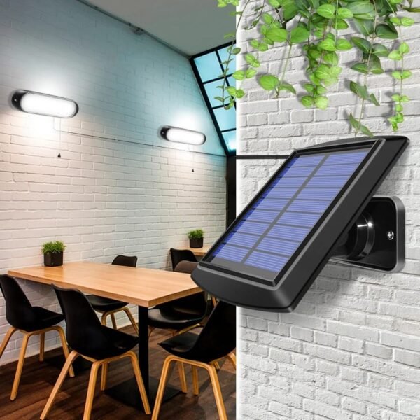 Projecteur extérieur solaire à LED avec interrupteur