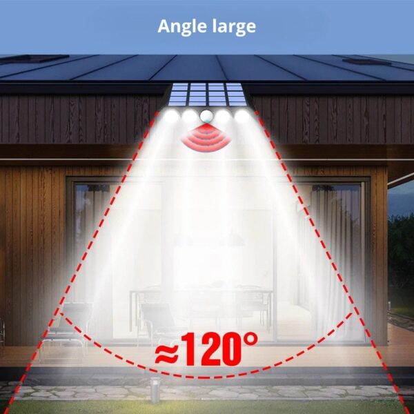 Projecteur solaire LED 30w 3000 lumens