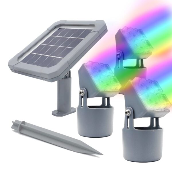 Spot solaire pour bassin