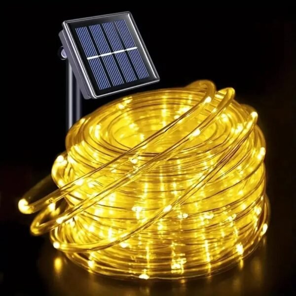 Guirlande solaire LED tube