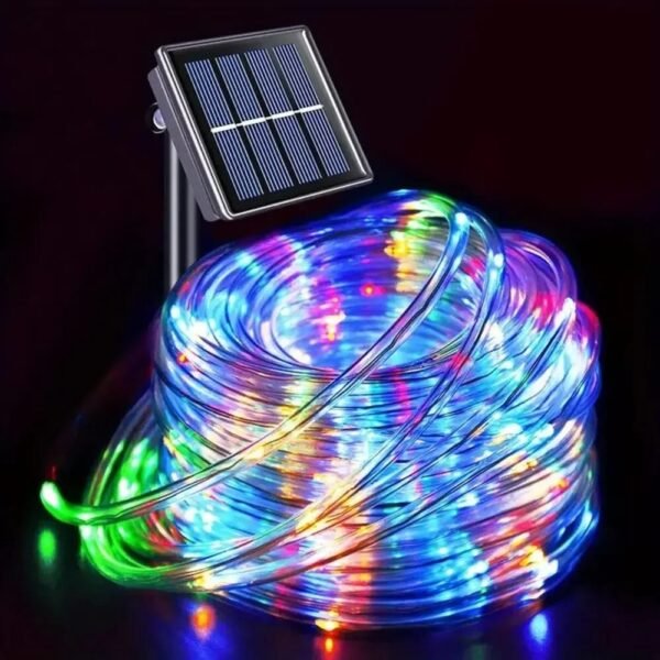 Guirlande solaire LED tube