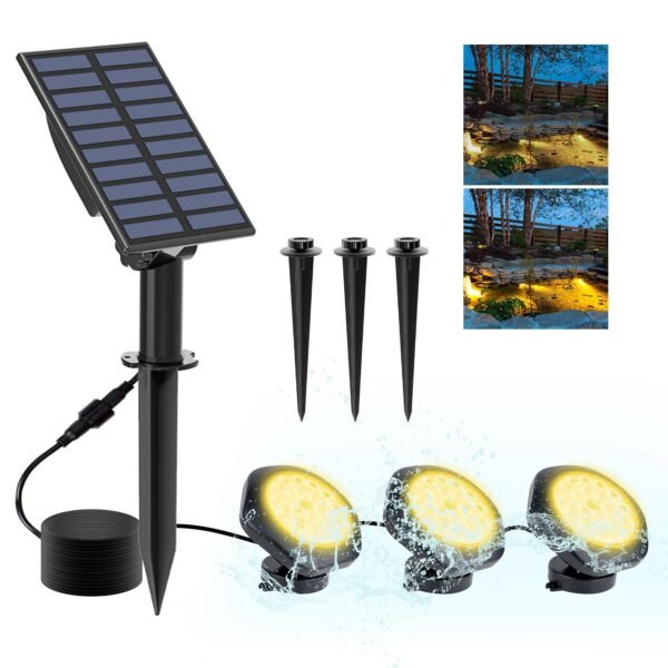 Mini spot solaire LED d'extérieur pour bassin