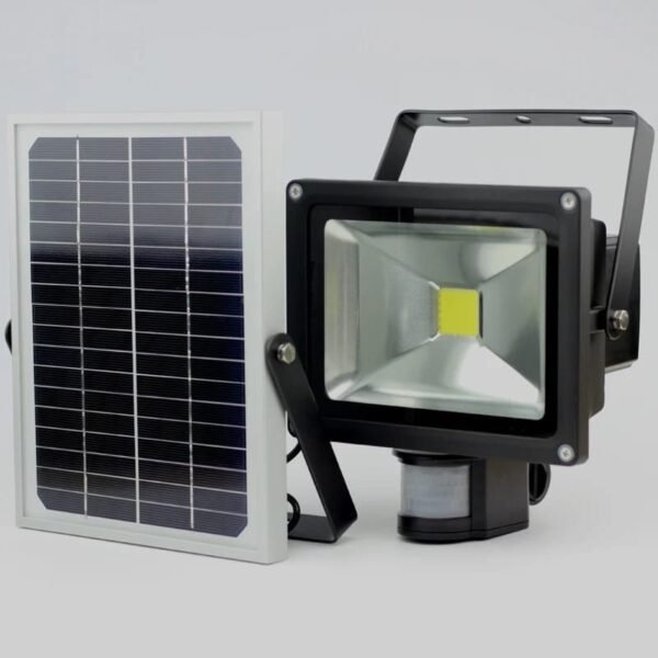 Projecteur solaire LED 20w 2000 lumens