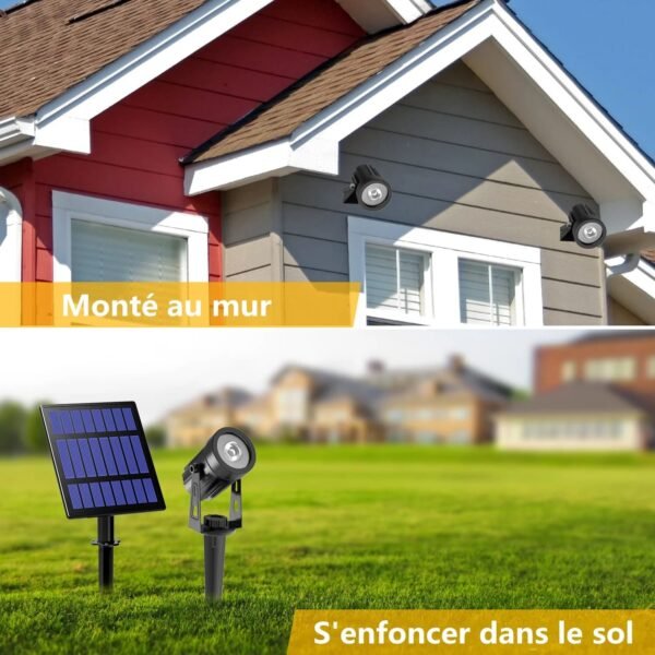 Sport solaire LED d'extérieur à piquer