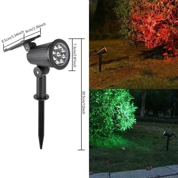Spot solaire LED 200 lumens pour éclairage d'arbre