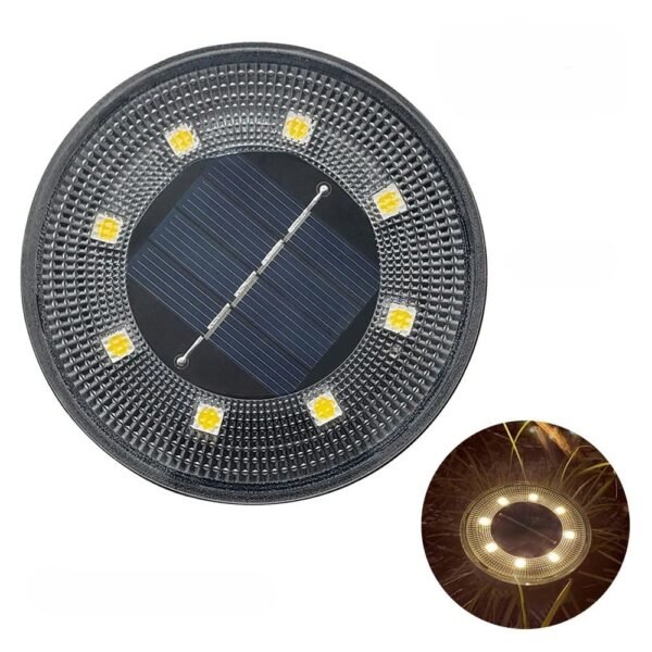 Spot solaire LED encastrable IP68