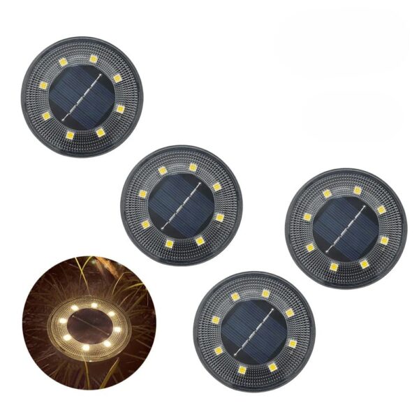 Spot solaire LED encastrable IP68