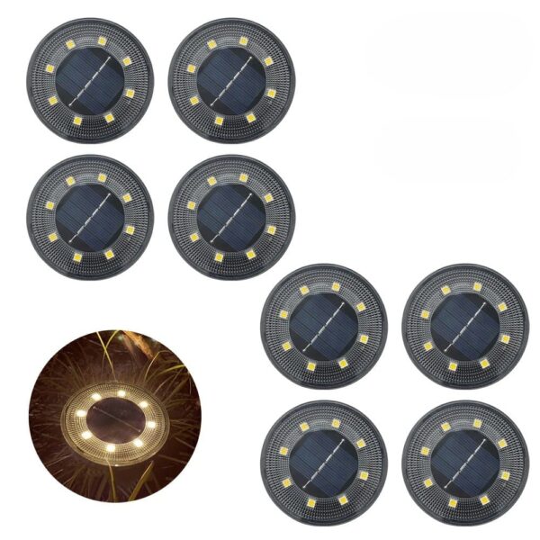 Spot solaire LED encastrable IP68