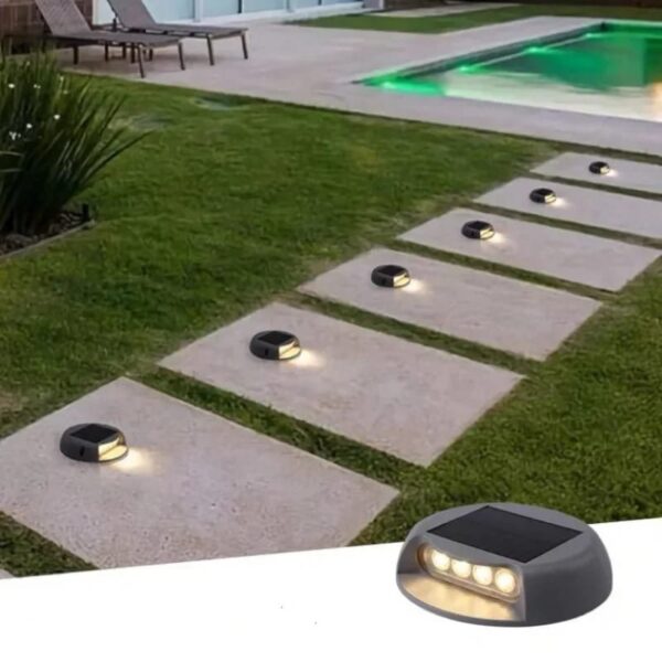 Spot solaire rond IP65