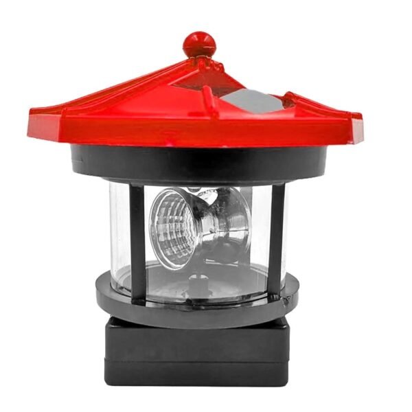 Balise solaire LED phare de jardin