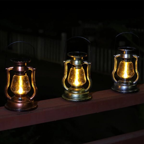 Lanterne solaire vintage