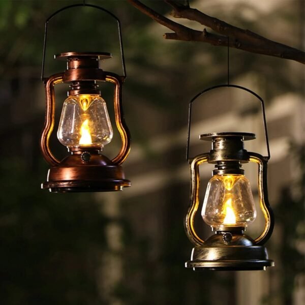 Lanterne solaire vintage
