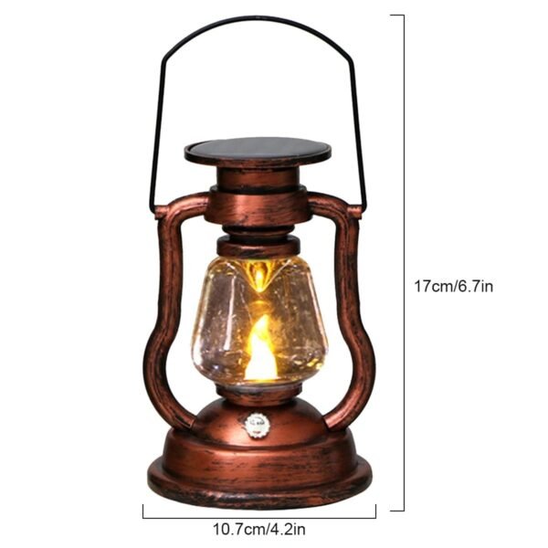 Lanterne solaire vintage