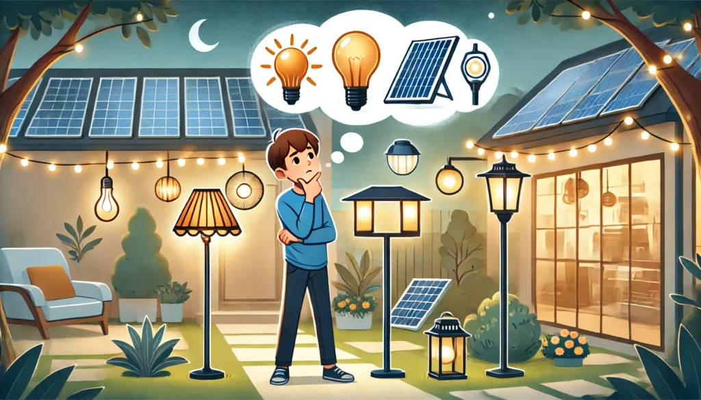 Comment choisir une lampe solaire d’extérieur ? Guide complet 2025 3 Comment choisir une lampe solaire d'extérieur