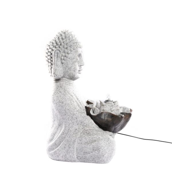 Fontaine solaire bouddha pour jardin