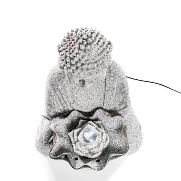 Fontaine solaire bouddha pour jardin