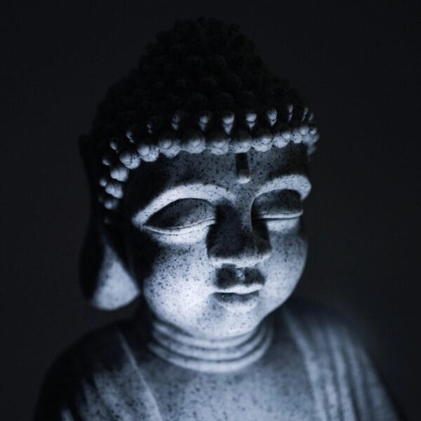 Fontaine solaire bouddha pour jardin