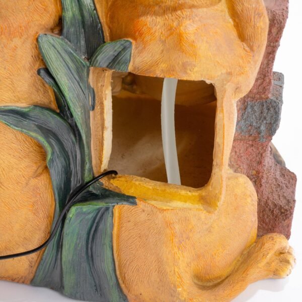 Fontaine solaire chien et chat