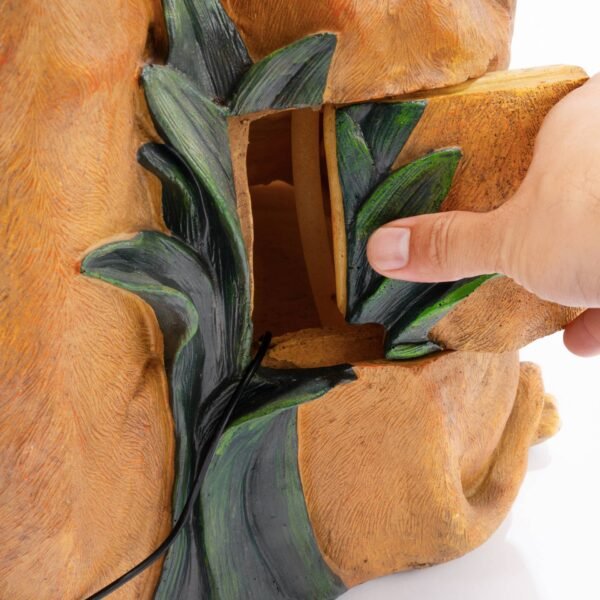 Fontaine solaire chien et chat