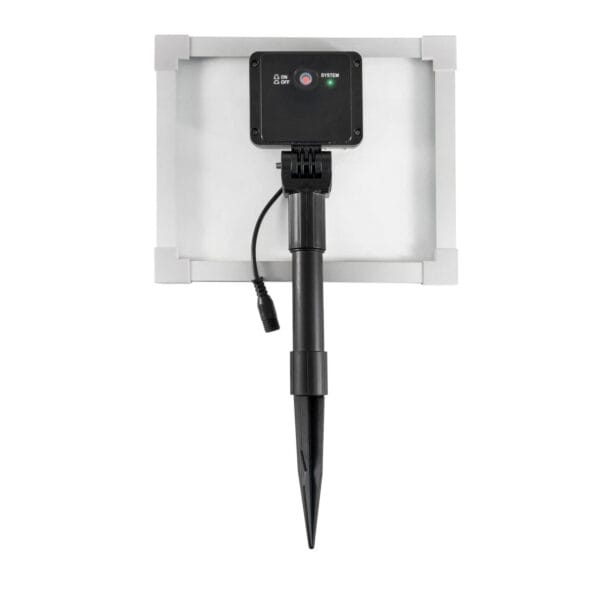 Fontaine solaire ronde de jardin