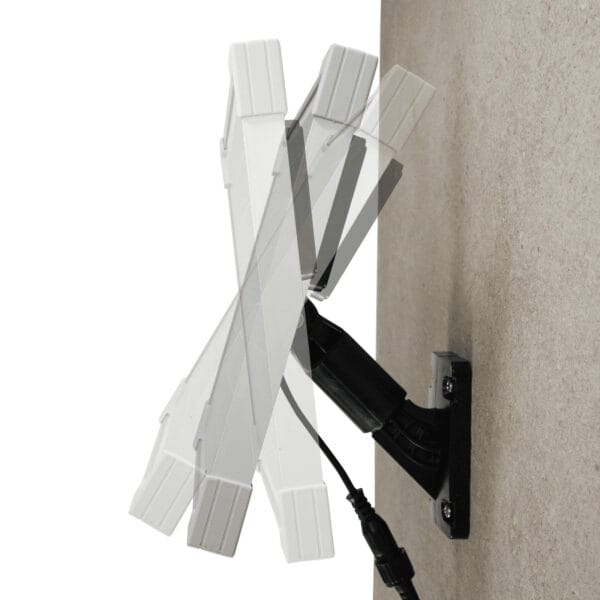 Fontaine solaire ronde de jardin