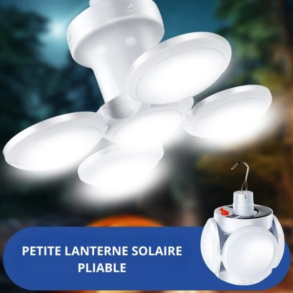 Petite lanterne solaire pliable