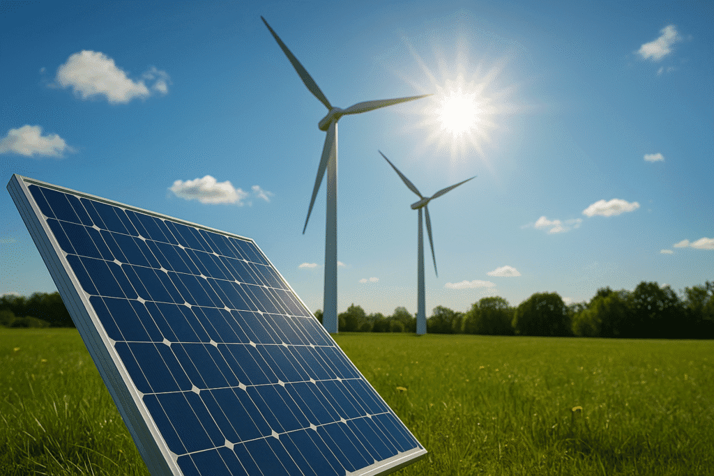 Illustration denergie renouvelable