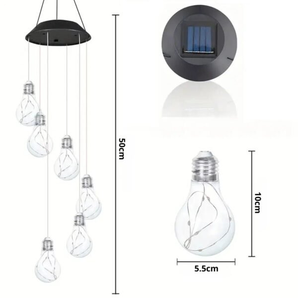 Carillon solaire d'extérieur