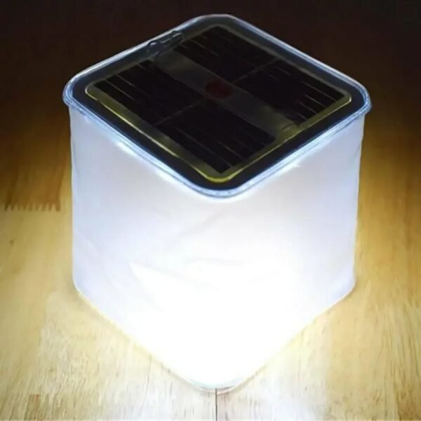 Lampe LED solaire waterproof gonflable et portable