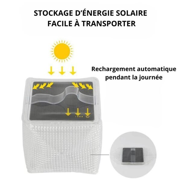 Lanterne solaire d'extérieur puissante pour camping