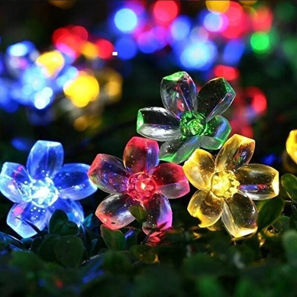 Guirlande solaire fleurs