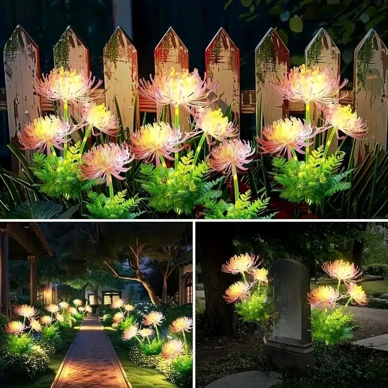 Lampe solaire plante à fleurs pissenlit pour jardin 5 Lampe solaire plante à fleurs pissenlit pour jardin